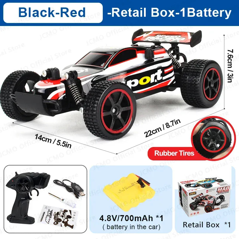 1:20 RC Car 20km/h High Speed Car Radio Controled Machine  Remote Control Car Toys For Children Kids XMAS Gifts RC Drift
