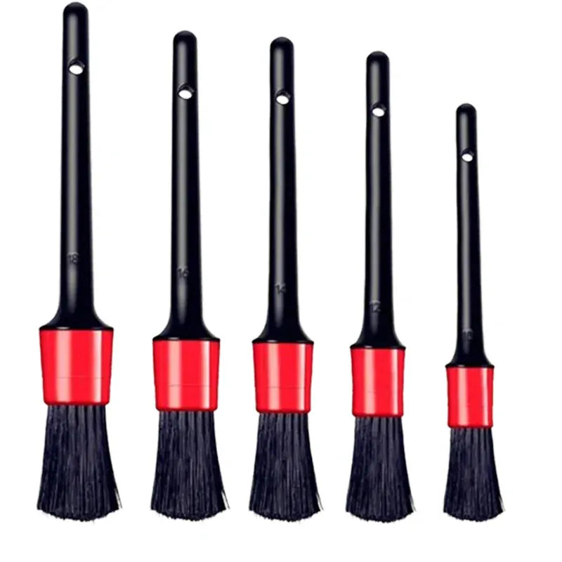 1/5pcs Car Cleaning Brush Kit