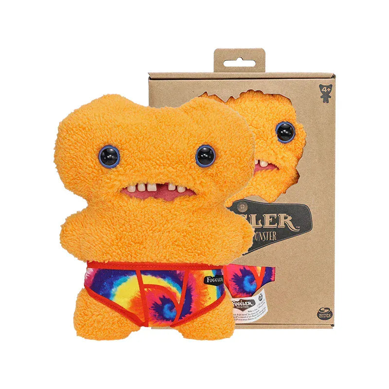 100% Original Fuggler Funny Ugly Monster Plush Doll Old Tooth Fuggler Stuffed Doll Peluche Toys Collectible Gifts