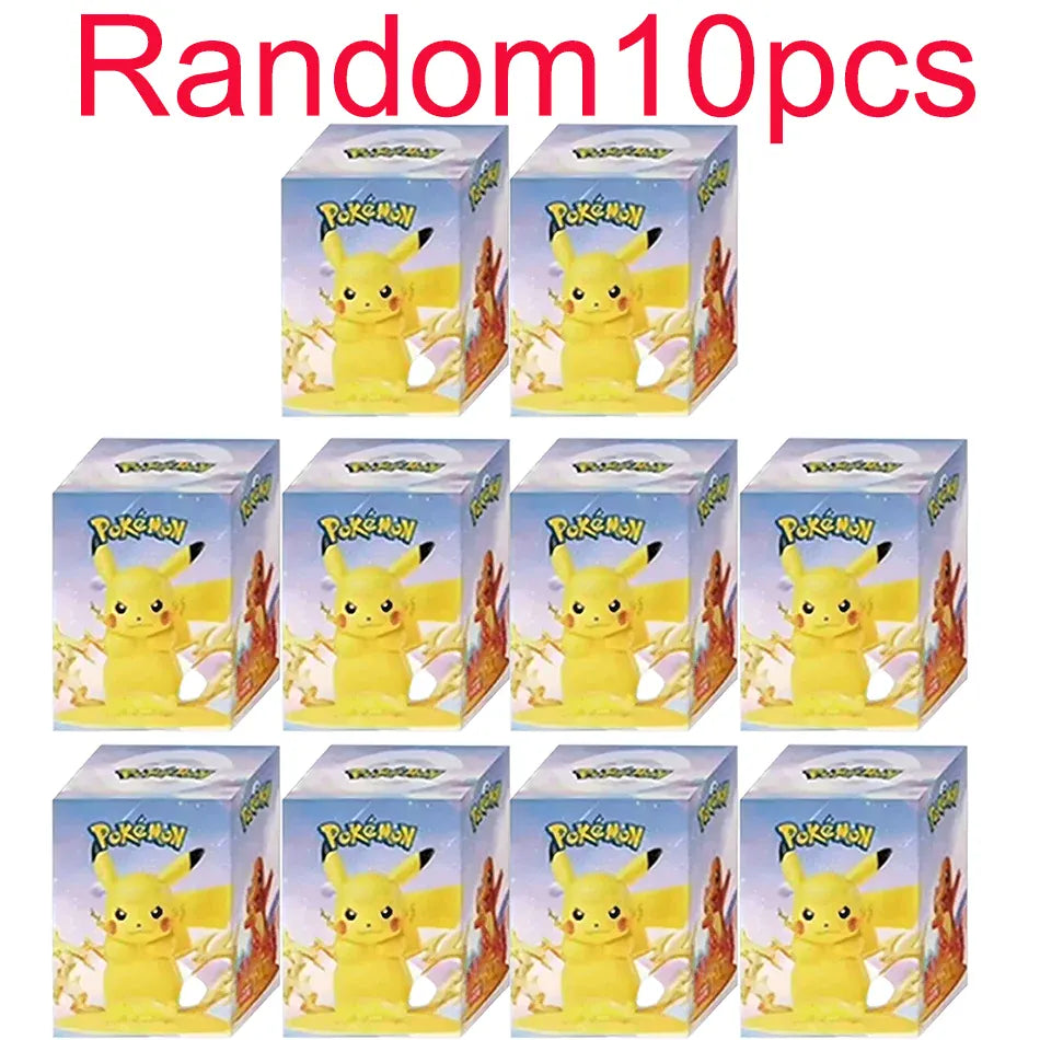 12 Pokémon Action Dolls Pikachu Blind Box Anime Models Desktop Decorations