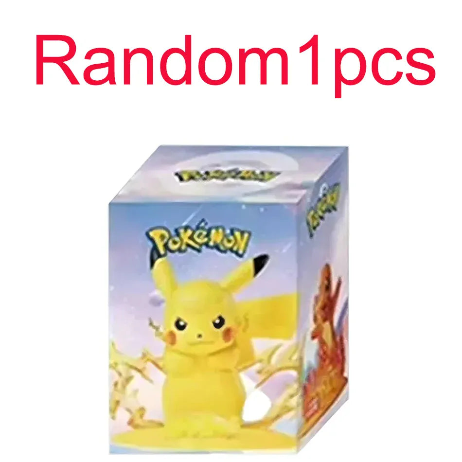 12 Pokémon Action Dolls Pikachu Blind Box Anime Models Desktop Decorations