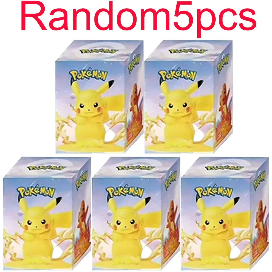 12 Pokémon Action Dolls Pikachu Blind Box Anime Models Desktop Decorations