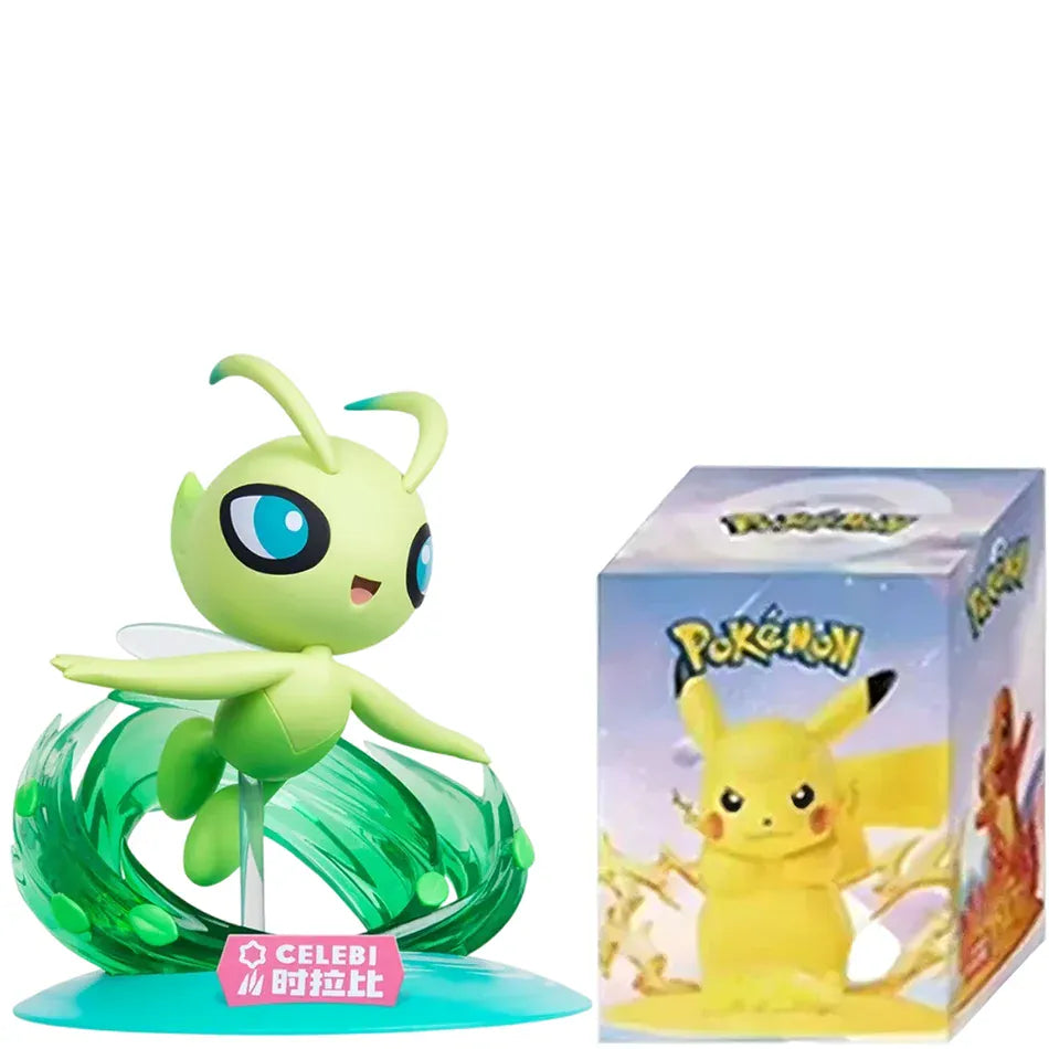 12 Pokémon Action Dolls Pikachu Blind Box Anime Models Desktop Decorations