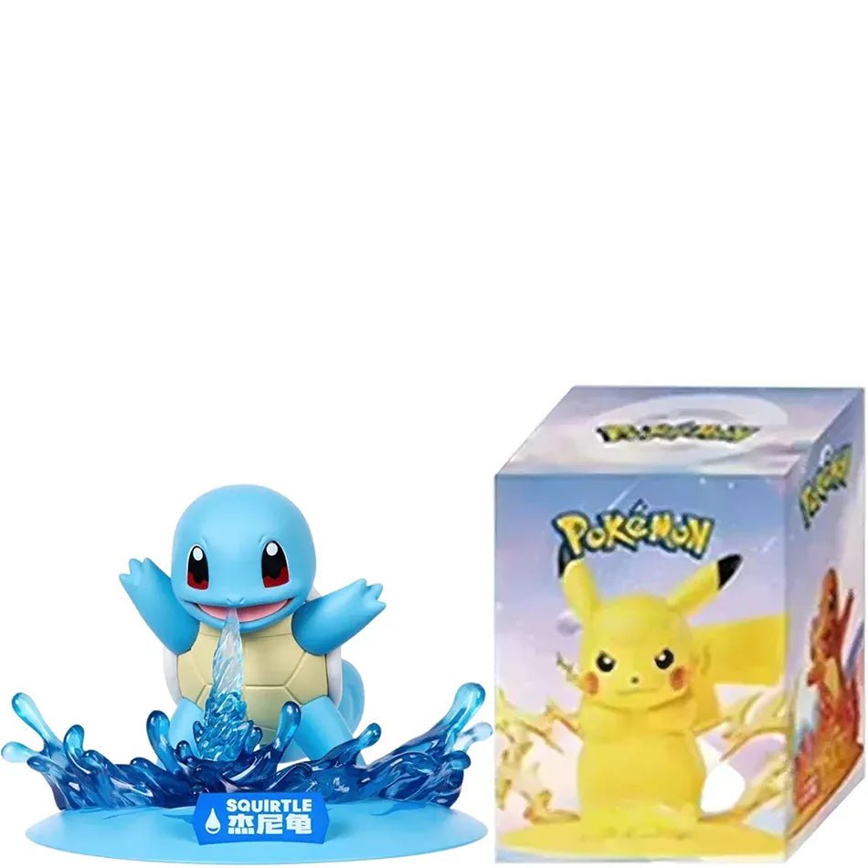 12 Pokémon Action Dolls Pikachu Blind Box Anime Models Desktop Decorations