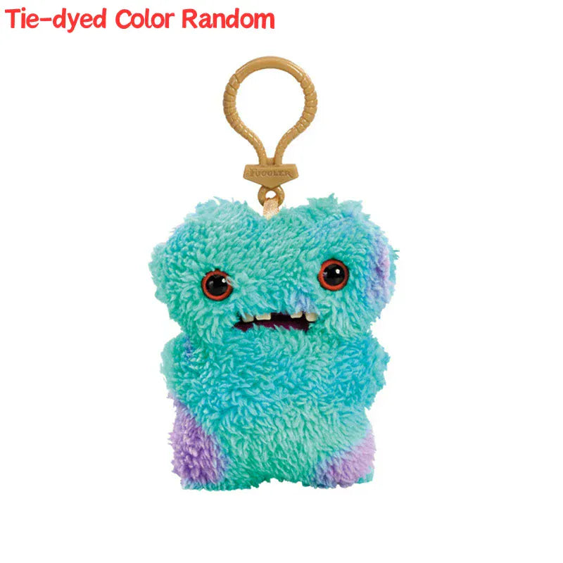 12cm Fuggler Funny Ugly Monster Plush Toys Keychain Kawaii Fuggler Monster Rabbits Cute Stuffed Peluche Dolls Pendants Gifts Kid