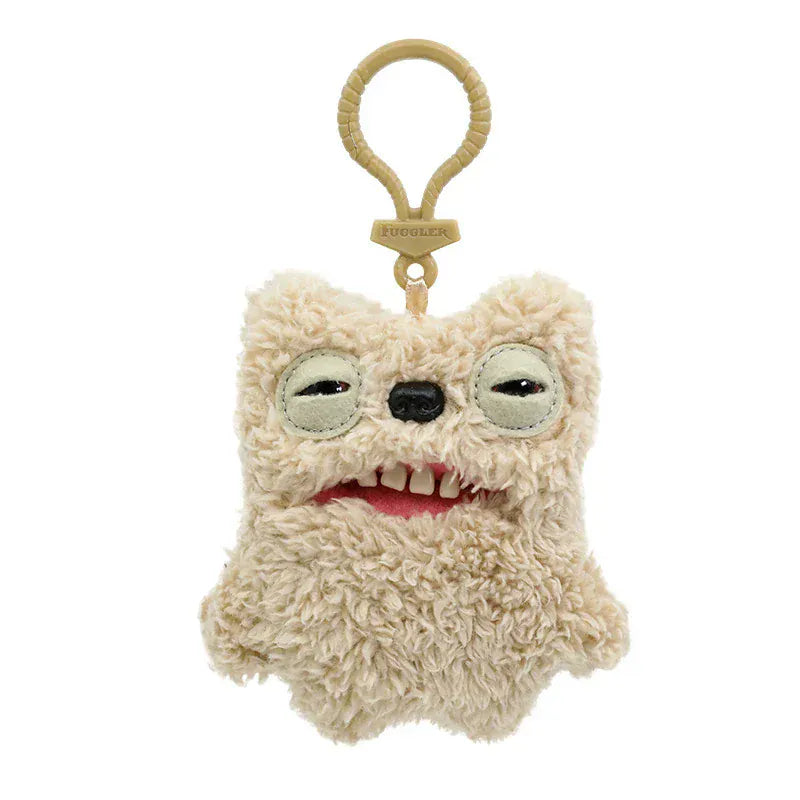 12cm Fuggler Funny Ugly Monster Plush Toys Keychain Kawaii Fuggler Monster Rabbits Cute Stuffed Peluche Dolls Pendants Gifts Kid