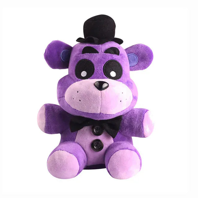 18cm FNAF Stuffed Plush Toys Freddy Fazbear Bear Foxy Rabbit Bonnie Chica Peluche Juguetes 5 Nights At Freddy Plushie Toys Gifts