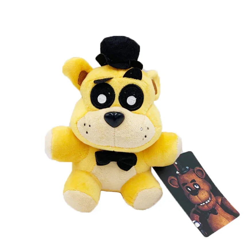 2026 Five Nights at Freddy's (FNAF) - Cute Plush Toys 18cm Game Dolls Bonnie Bear Foxy from the Animated Series Freddy Plush Toy