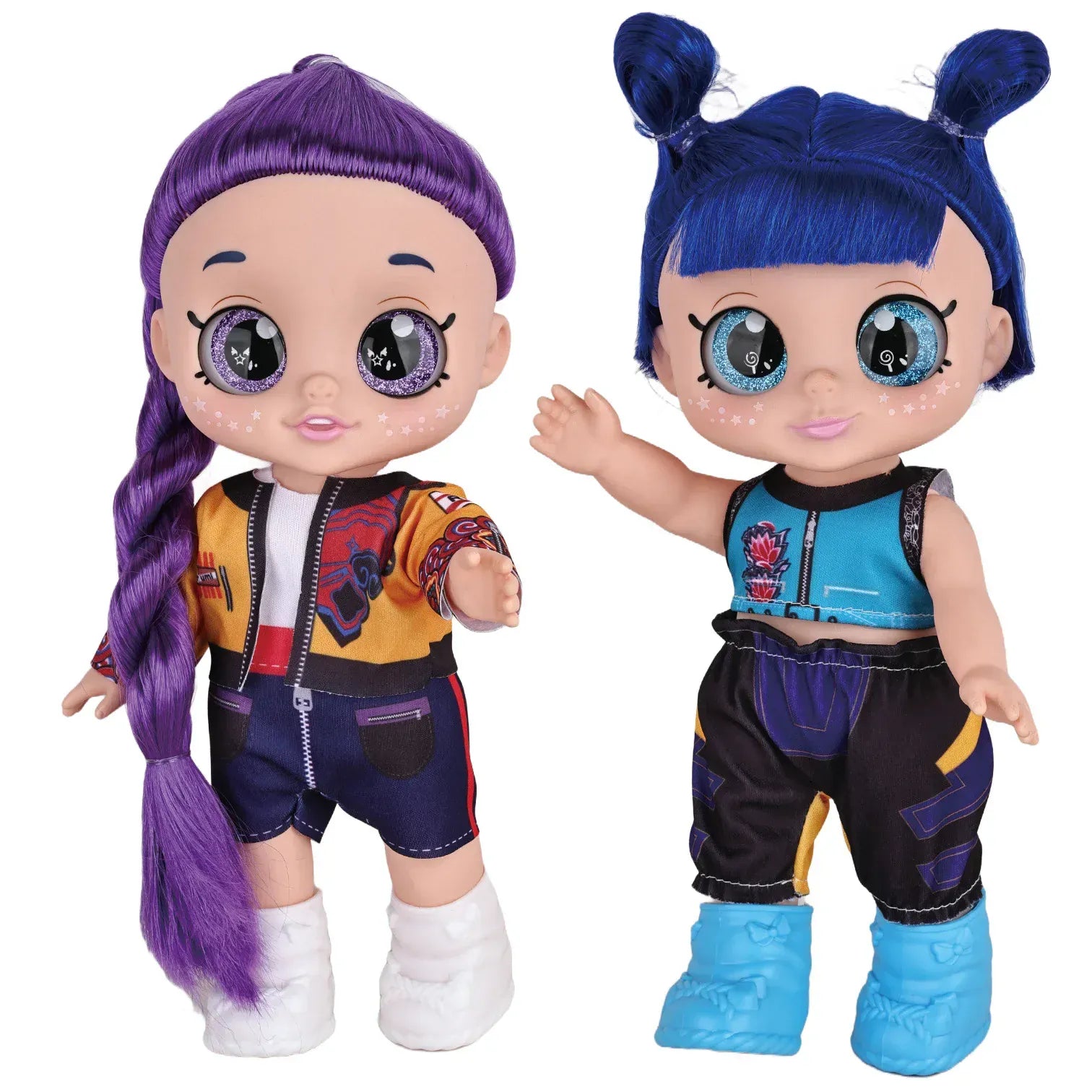 2026 New Witch Hunter Doll 5D Eye Witch Hunter Doll Toy Blue Tiger Doll Handmade Doll Children's Toy