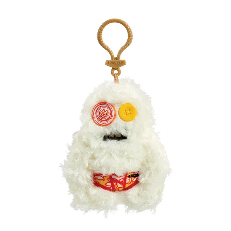 Fuggler Funny Ugly Monster Plush Toys Keychain Kawaii Fuggler Monster Rabbits Cute Stuffed Peluche Dolls Pendants Gifts Kid 12CM
