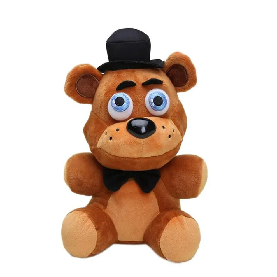 HOT 18cm FNAF Plush Toys Kawaii Freddys Animal Foxy Bonnie Bear Ribbit Stuffed Plush Toys In Stock Plush Birthday Gift For Kids