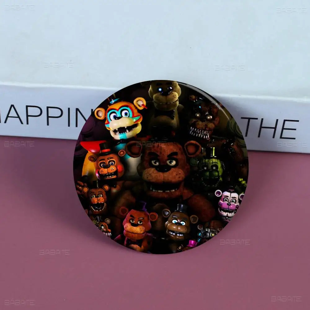 FNAF Game Security Breach Anime Brooches Cute Cartoon Badge Jacket Jeans Lapel Pin Gift Accessorie