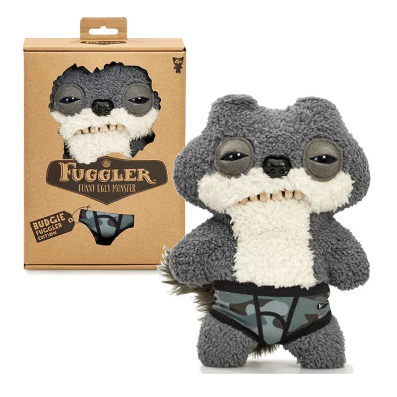 Fuggler Funny Ugly Monster Budgie Fuggler Edition Underpants Series Quirky Funny Tooth Monster Count Underoo McGoo Plush Dolls