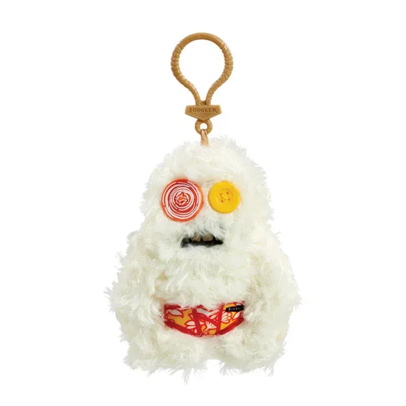 Fuggler Soft Plush Dolls Keychain Ugly Grin Cute Teeth Monster Pendant Fugg Cartoon Funny Backpack Keyring Accessories Gifts11CM