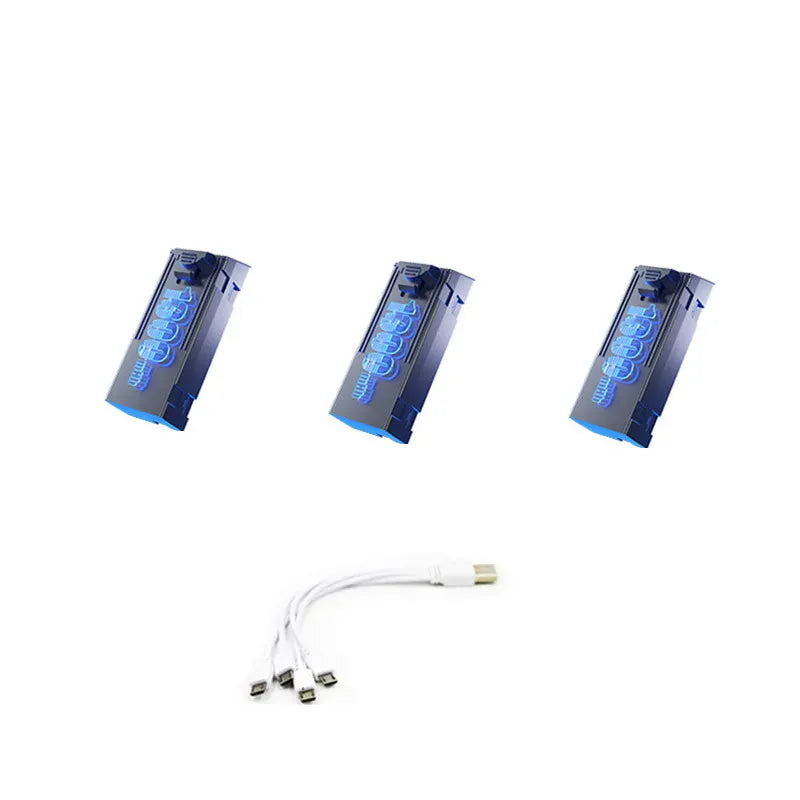 GT8 Drone Battery 3.7V 1300MAH Battery/Propeller USB For GT8 Brushless Drone GT8MAX Drone Battery Blades GT8 Dron Battery Blades
