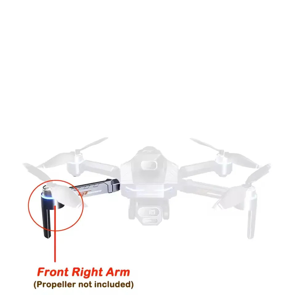 GT8 Drone Original Accessories 3.7v 1300Mah / Propeller Maple Leaf / For GT8 Drone Parts GT8 Battery