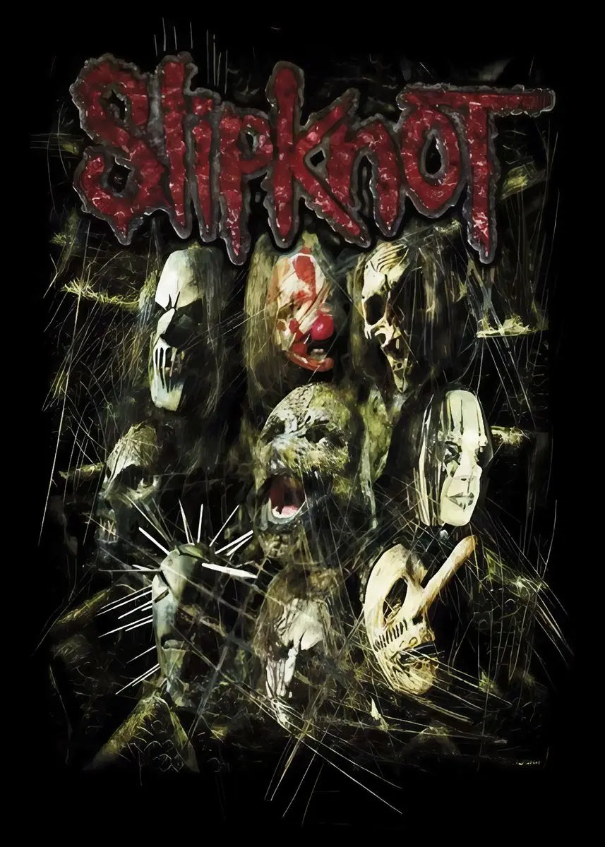 Heavy Metal Band Rap-Metal Music S-Slipknot Album Cover Poster Canvas Picture Wall Art for Fans The Gray Chapter Song Home Decor