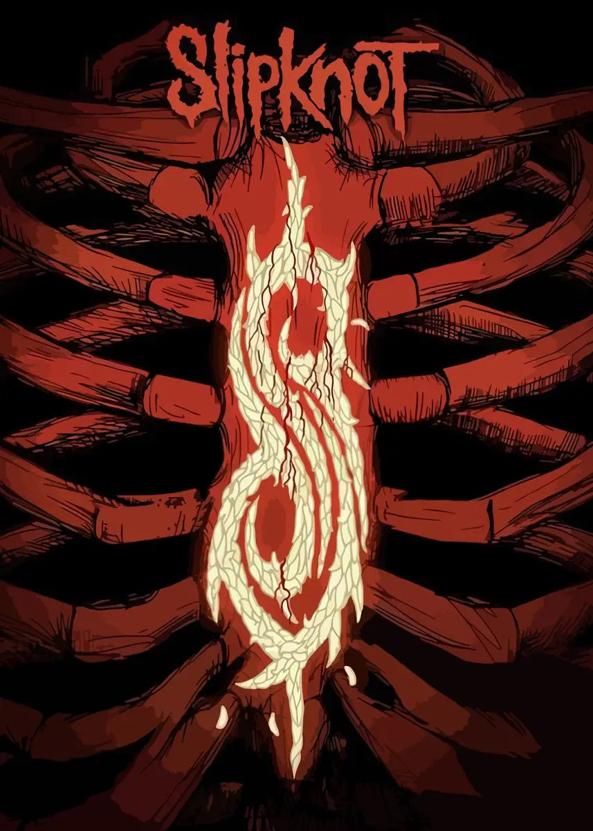 Heavy Metal Band Rap-Metal Music S-Slipknot Album Cover Poster Canvas Picture Wall Art for Fans The Gray Chapter Song Home Decor