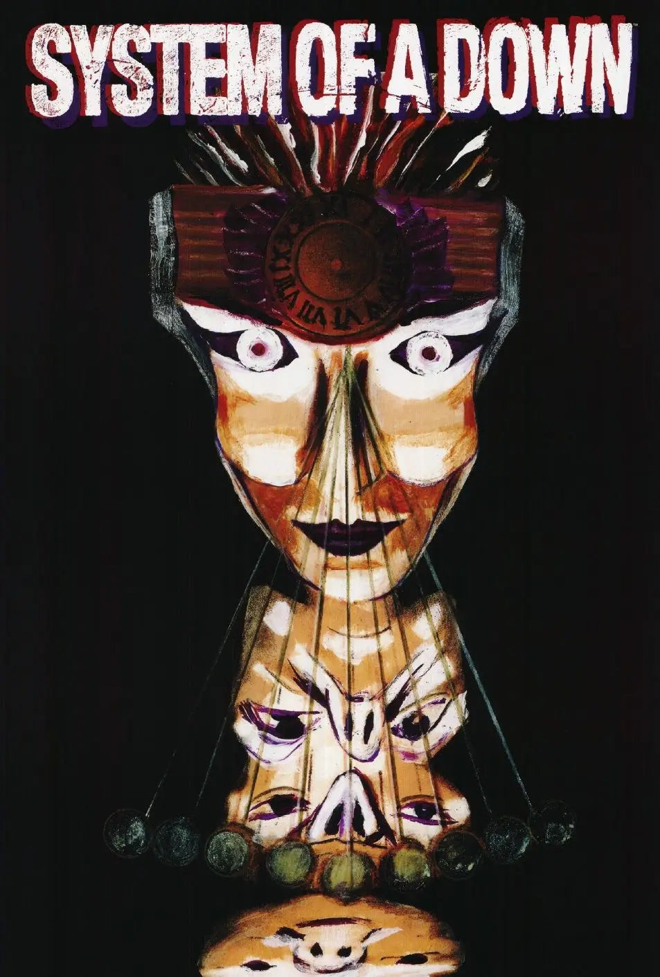 Heavy Metal Band System of A Down Posters Music Album Canvas Painting Wall Art Club Living Room Bedroom Home Office Decor Gift