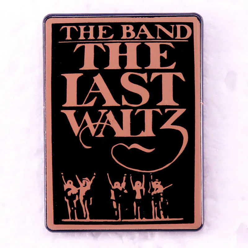 Hip Hop Rock Band Music Theme Badge Originality Enamel Metal Pin Singers Choir Band Fan Friend Gift Accessorie Collection