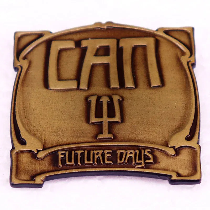 Hip Hop Rock Band Music Theme Badge Originality Enamel Metal Pin Singers Choir Band Fan Friend Gift Accessorie Collection