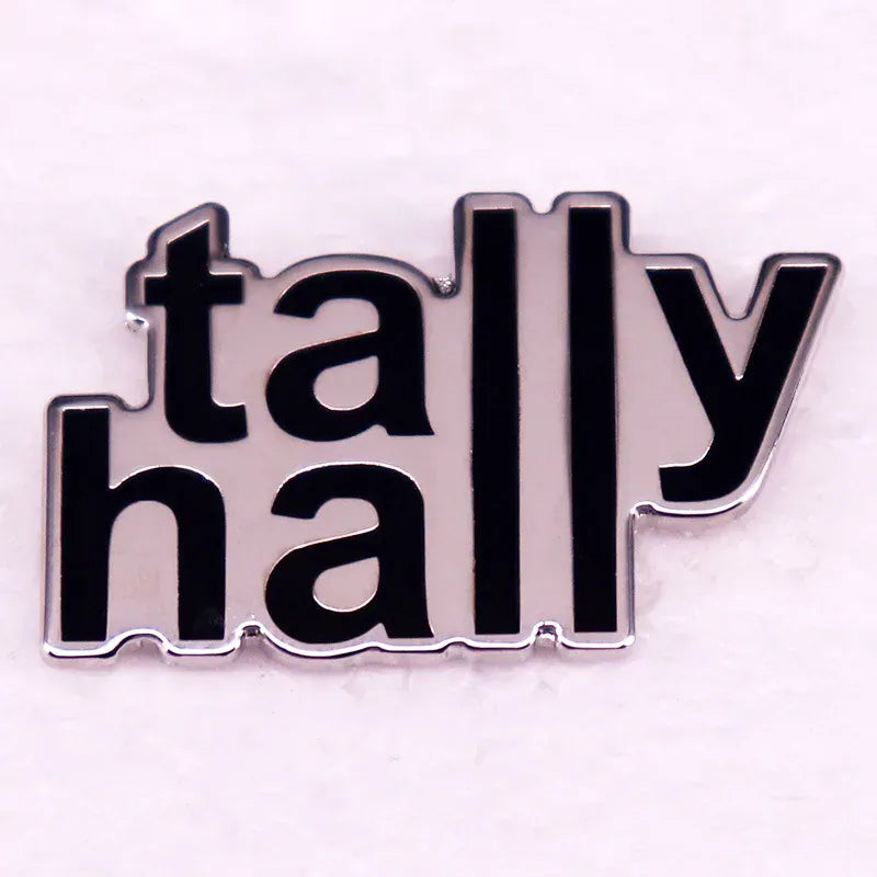 Hip Hop Rock Band Music Theme Badge Originality Enamel Metal Pin Singers Choir Band Fan Friend Gift Accessorie Collection