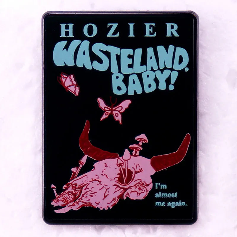 Hip Hop Rock Band Music Theme Badge Originality Enamel Metal Pin Singers Choir Band Fan Friend Gift Accessorie Collection