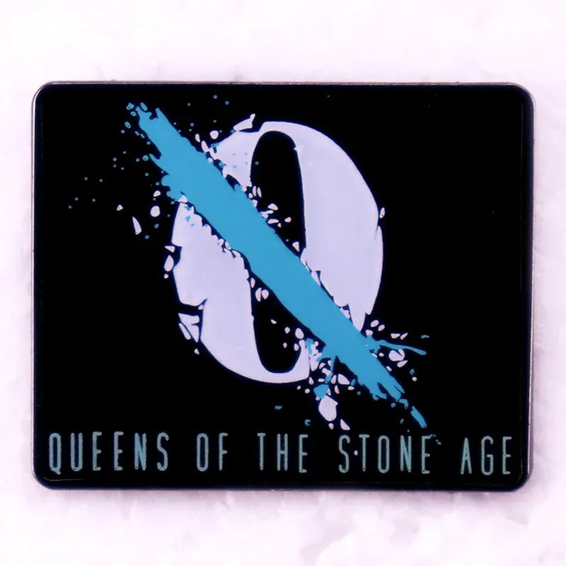 Hip Hop Rock Band Music Theme Badge Originality Enamel Metal Pin Singers Choir Band Fan Friend Gift Accessorie Collection