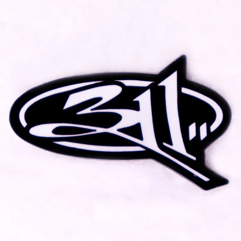 Hip Hop Rock Band Music Theme Badge Originality Enamel Metal Pin Singers Choir Band Fan Friend Gift Accessorie Collection