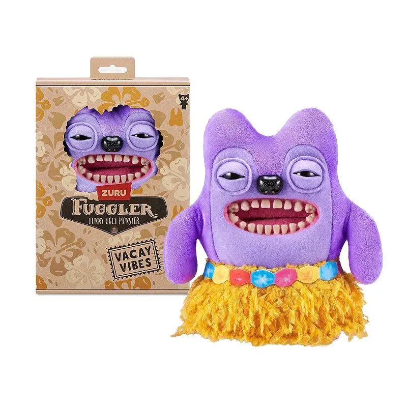 Hot Fuggler Funny Ugly Monster Doll Old Tooth Plush Budgie Fuggler Edition Stuffed Doll Toys Collectible Gifts