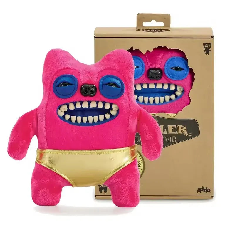 Hot Fuggler Funny Ugly Monster Doll Old Tooth Plush Budgie Fuggler Edition Stuffed Doll Toys Collectible Gifts