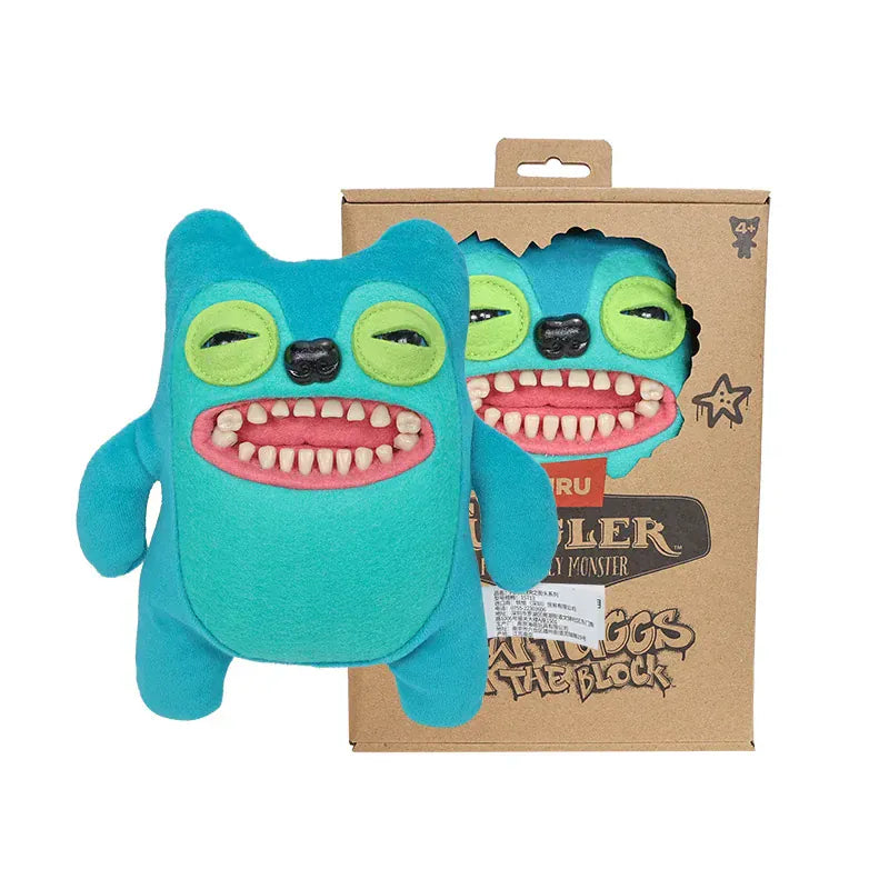 Hot Fuggler Funny Ugly Monster Doll Old Tooth Plush Budgie Fuggler Edition Stuffed Doll Toys Collectible Gifts