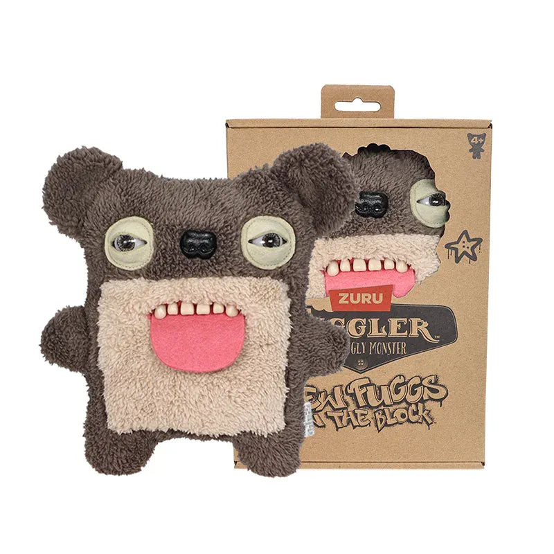Hot Fuggler Funny Ugly Monster Doll Old Tooth Plush Budgie Fuggler Edition Stuffed Doll Toys Collectible Gifts