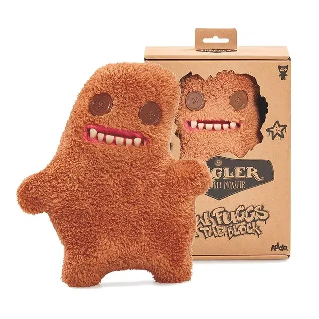 Hot Fuggler Funny Ugly Monster Doll Old Tooth Plush Budgie Fuggler Edition Stuffed Doll Toys Collectible Gifts