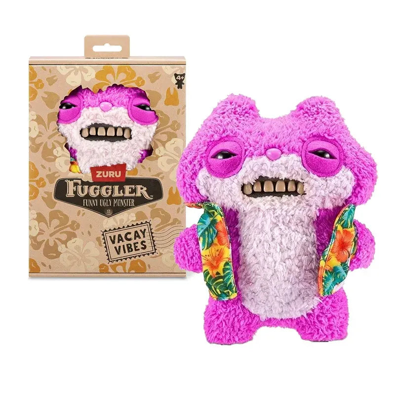 Hot Fuggler Funny Ugly Monster Doll Old Tooth Plush Budgie Fuggler Edition Stuffed Doll Toys Collectible Gifts