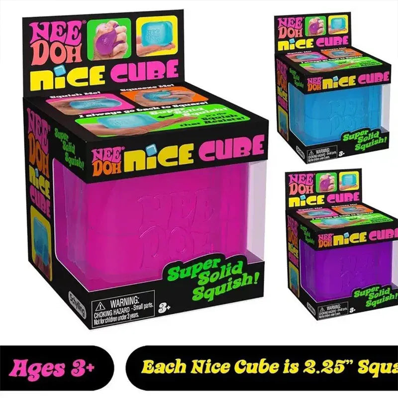 Needoh Nice Cube - Premium Sensory Fidget Cube for Stress & Focus