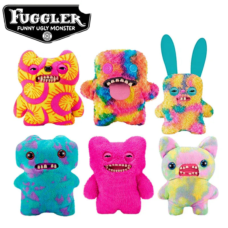 Original Fuggler Funny Ugly Teeth Monsters Plush Toys Fuggler Kawaii Soft Bigg Fugg Plushies Pillows Cute Pleuche Doll Gift 47CM