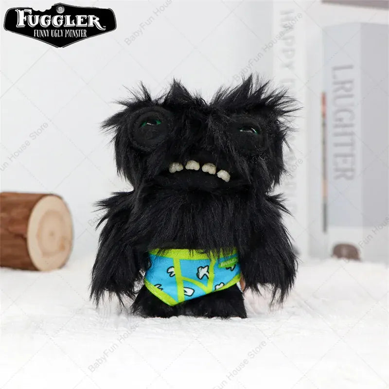Original Fuggler Ugly Teeth Monsters Plush Toys Keychains Fugglers Wide Eyed Weirdo Annoyed Alien Rabbit Peluche Dolls Pendants