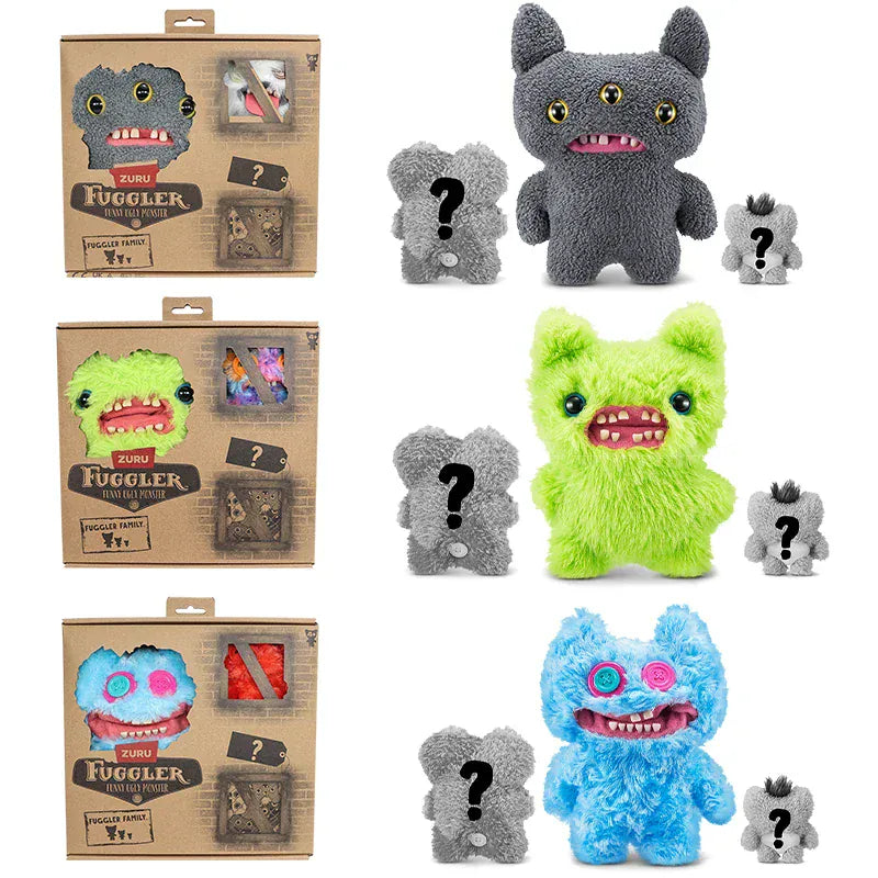 Original Fuggler Ungly Monster Soft Toy Fuggler Family Plush