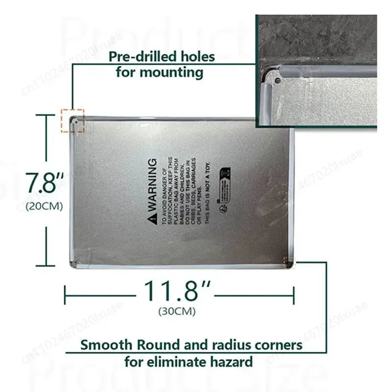 R2D2 C-3PO Droids Movie Metal Poster Tin Sign 20x30 Cm Plate Science Fiction Theme Wall Art Decor