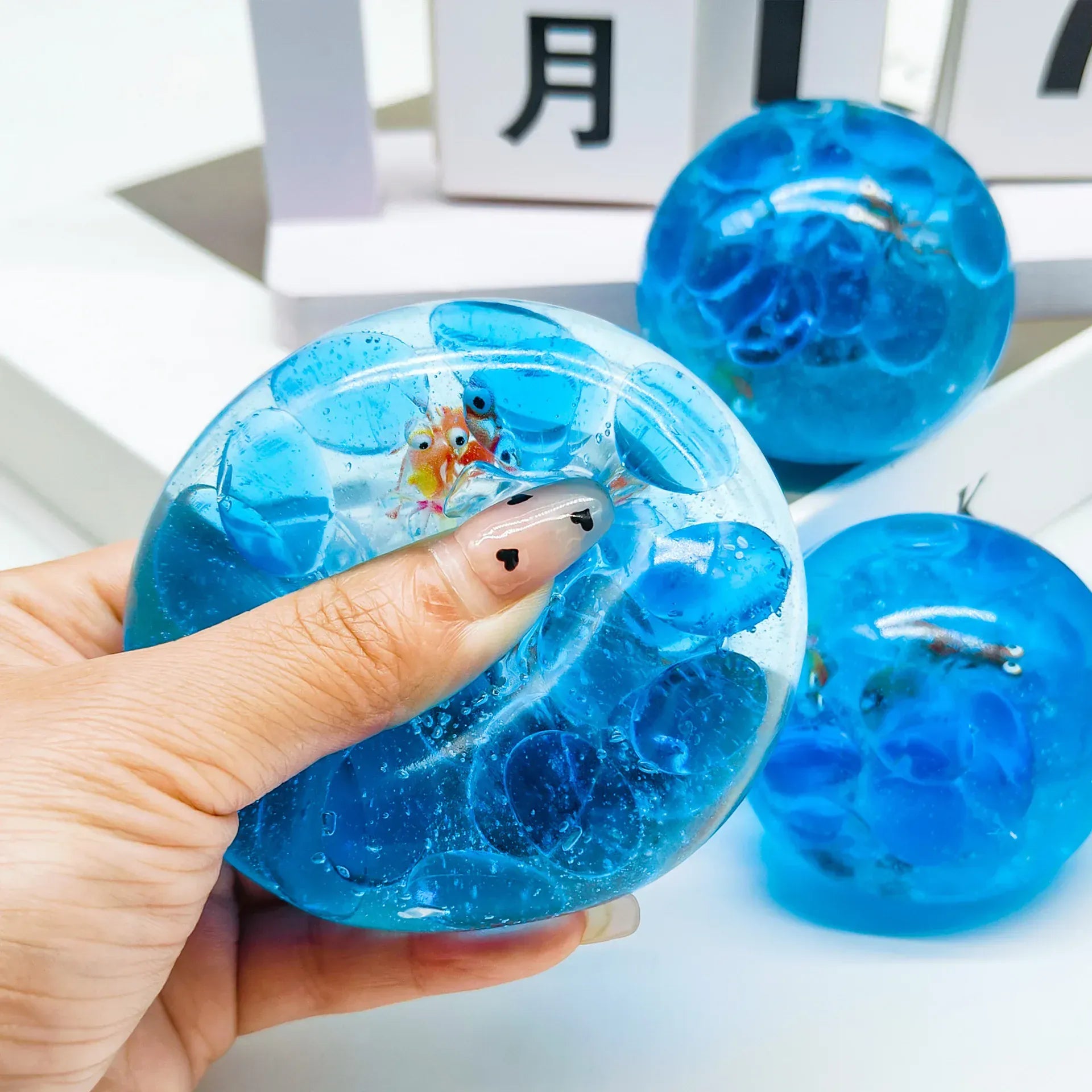 Squishy Sea Animals Stress Ball - Sensory Fidget Toy for Anxiety Relief