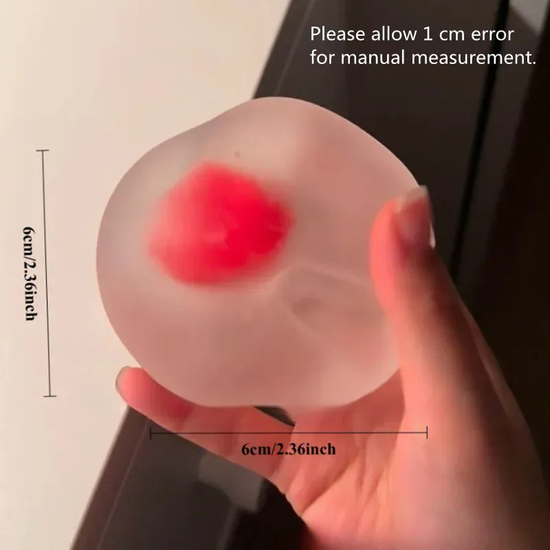 Strawberry Mochi Squeeze Toys Stress Relief and Vent Anger Fidget Toys Slow Rebound Stress Relief Toy Relieve Stress Squishy Toy